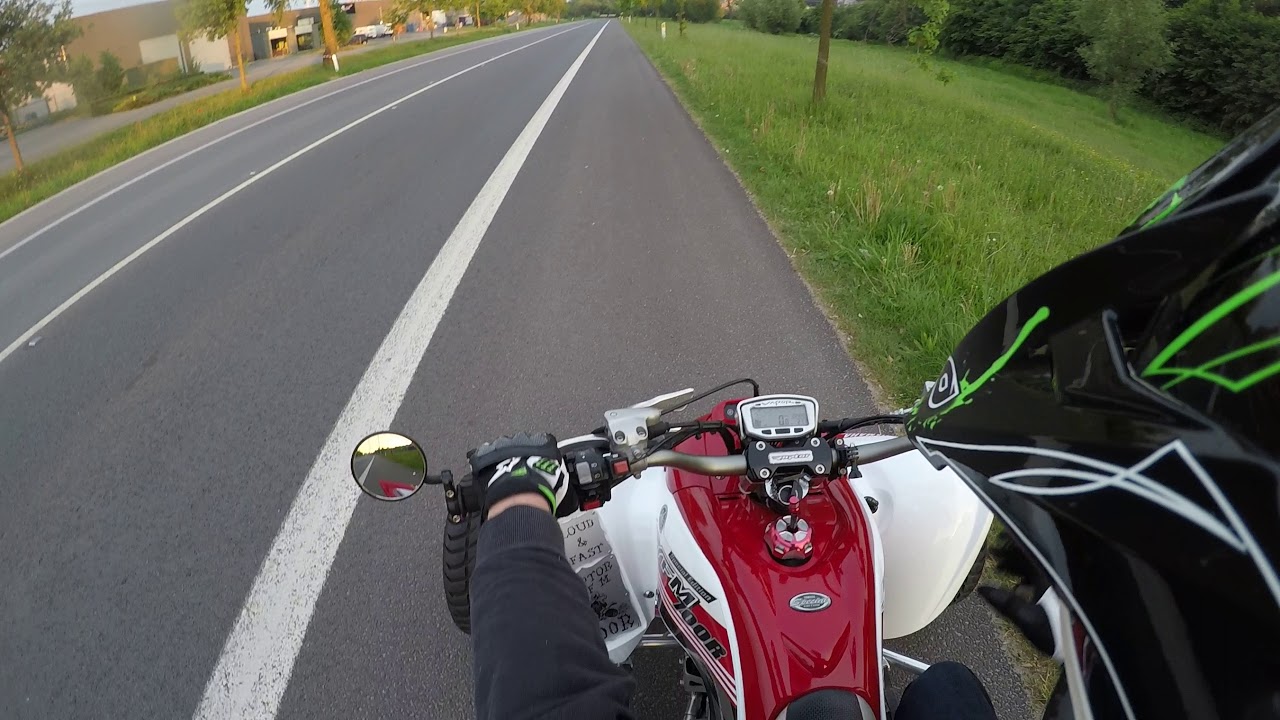 Yamaha raptor 700 how to shift without clutch