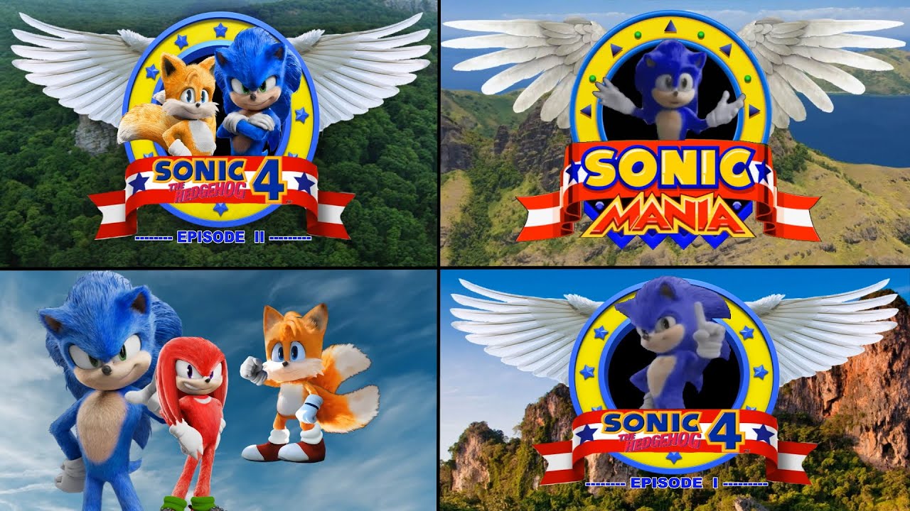 SONIC GAME INTROS LIKE MOVIE 