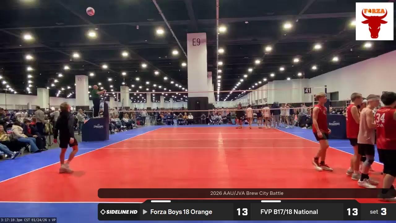 Forza Boys 18 Orange @ FVP B17/18 National (2026.01.24)