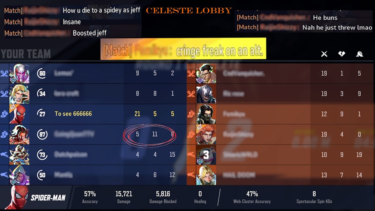 TOP 10 SPIDEY GETS ACCUSED OF SMURFING IN CELESTE!