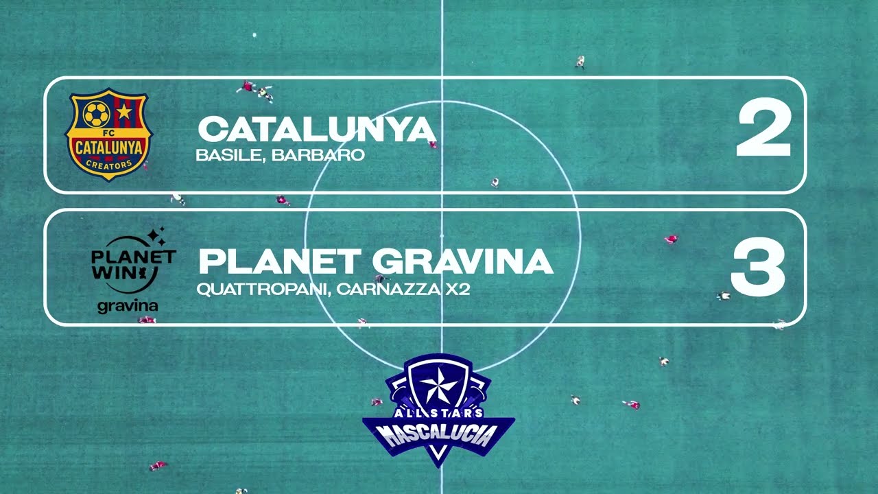 CATALUNYA - PLANET WIN GRAVINA 2 - 3