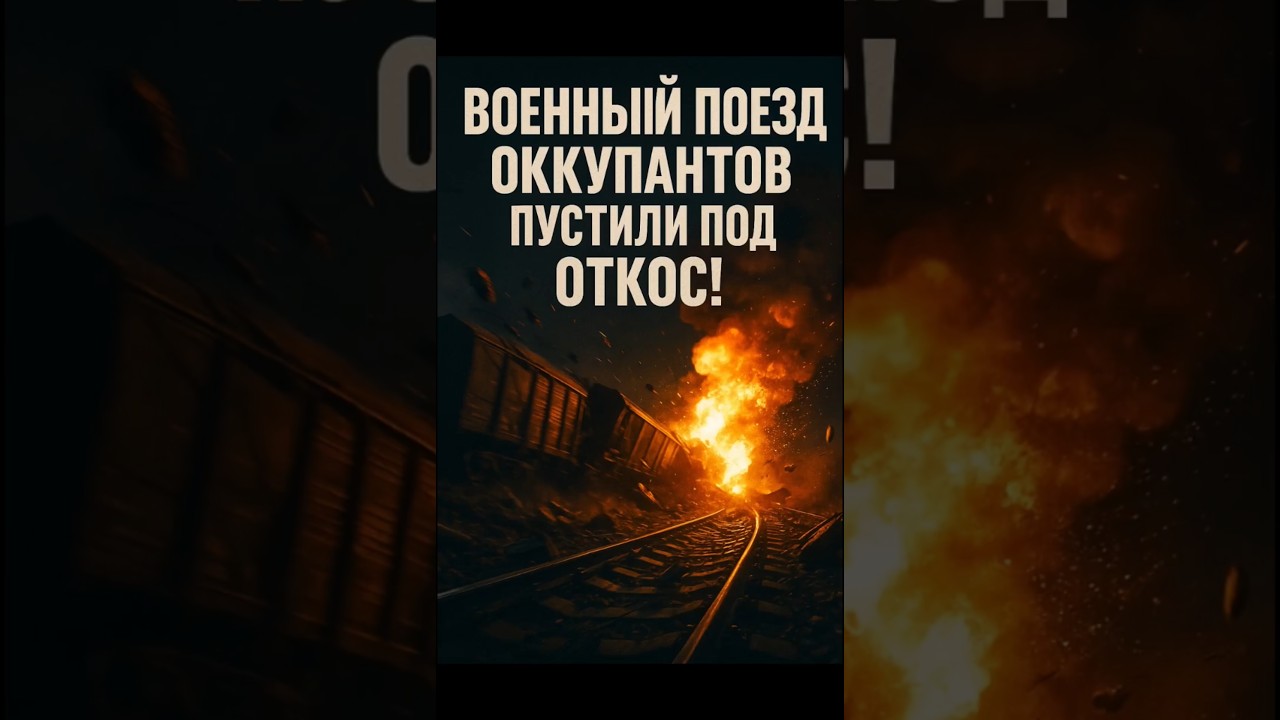 💣 Партизаны ударили точно &mdash; военный состав рф уничтожен!