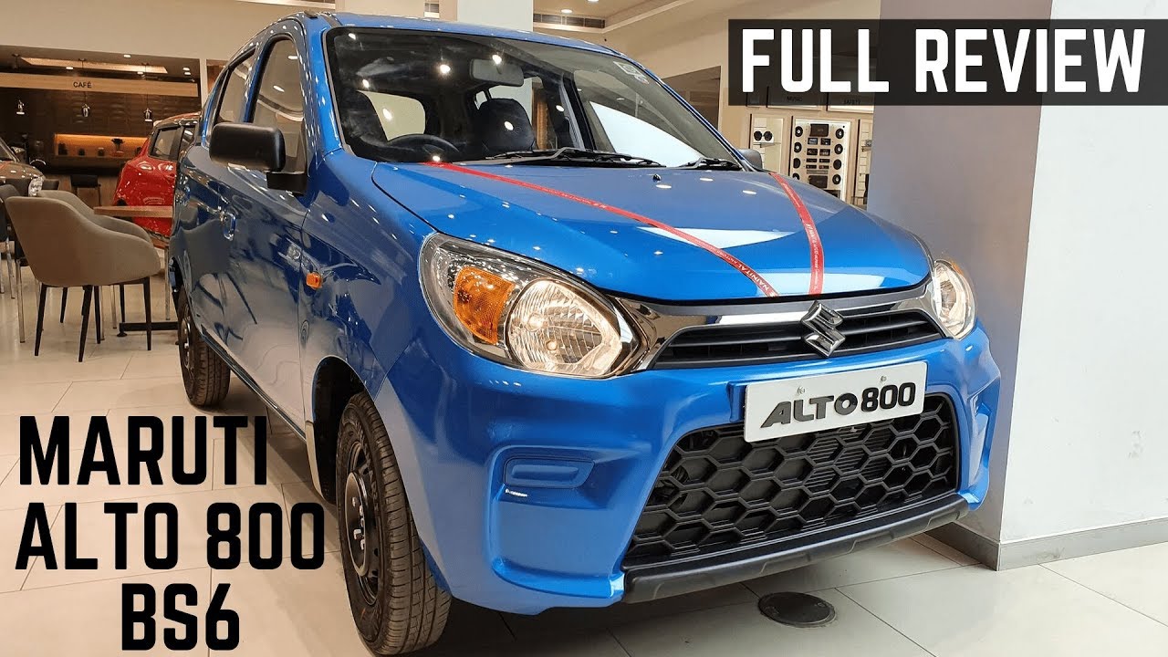 Maruti Suzuki Alto 800 BS6 FULL Detailed Review Latest Features, Price, New Interiors - Alto 800