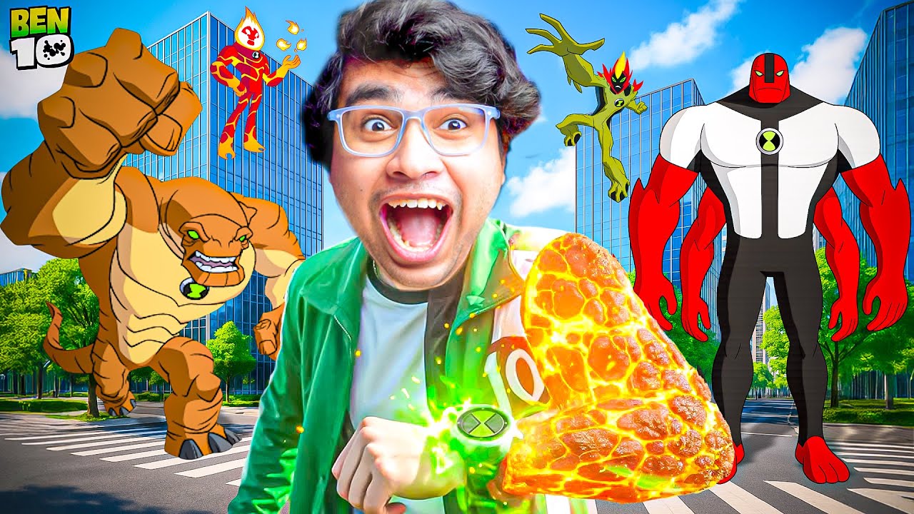 I TRANSFORMED into Ben 10! 😱👽