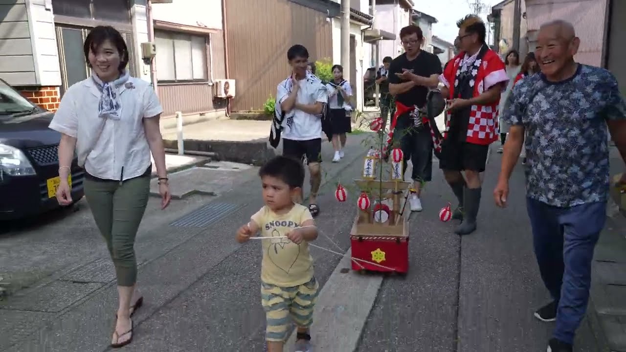 氷見祇園祭り(宵祭, 南十町) 2024/07/13, 富山県氷見市