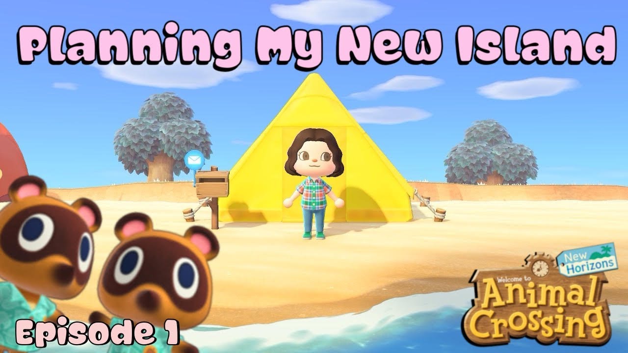 Planning My New Island in Animal Crossing: New Horizons