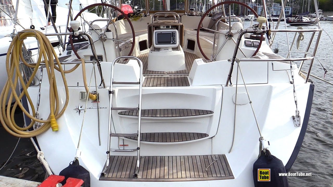 2012 Jeanneau Sun Odyssey 50 DS - Deck and interior Walkaround - 2015 Annapolis Sail Boat Show