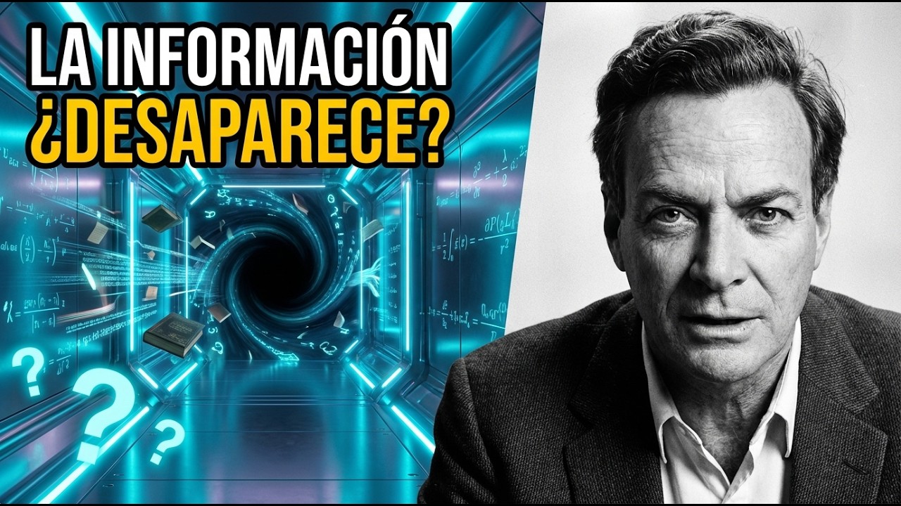 Feynman Explica El Mayor Secreto De Los Agujeros Negros — ¿Puede Desaparecer La Información?
