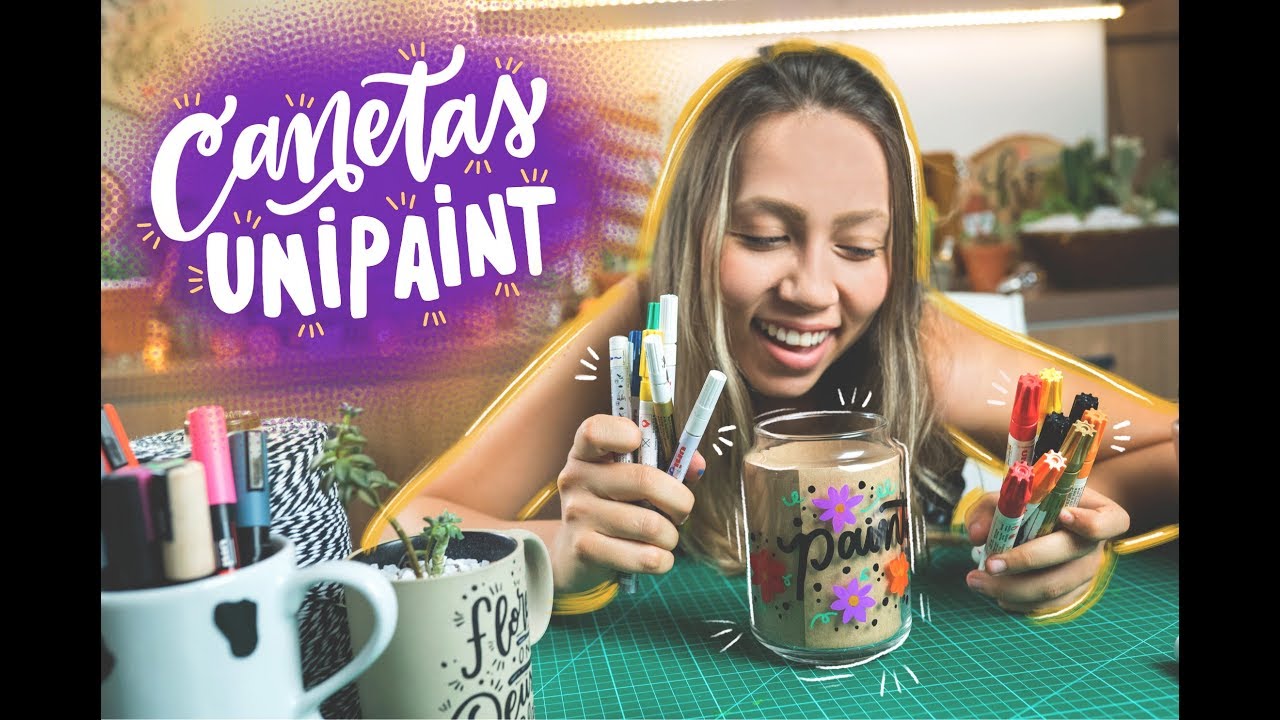 UNI PAINT MARKER: A CANETA QUE FAZ TUDO!!! KAROL STEFANINI