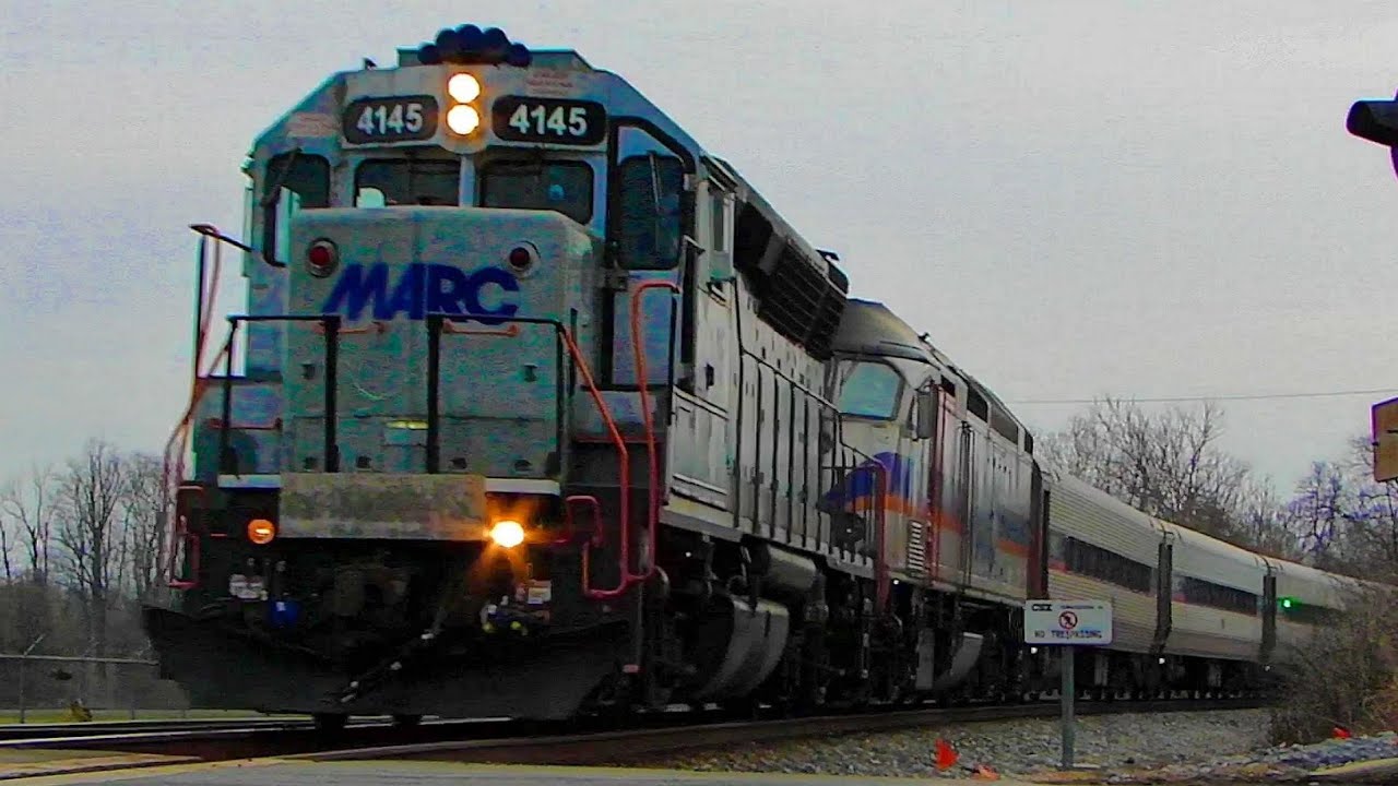 MARC Trains only GP40PH-2 Locomotive (#4145)