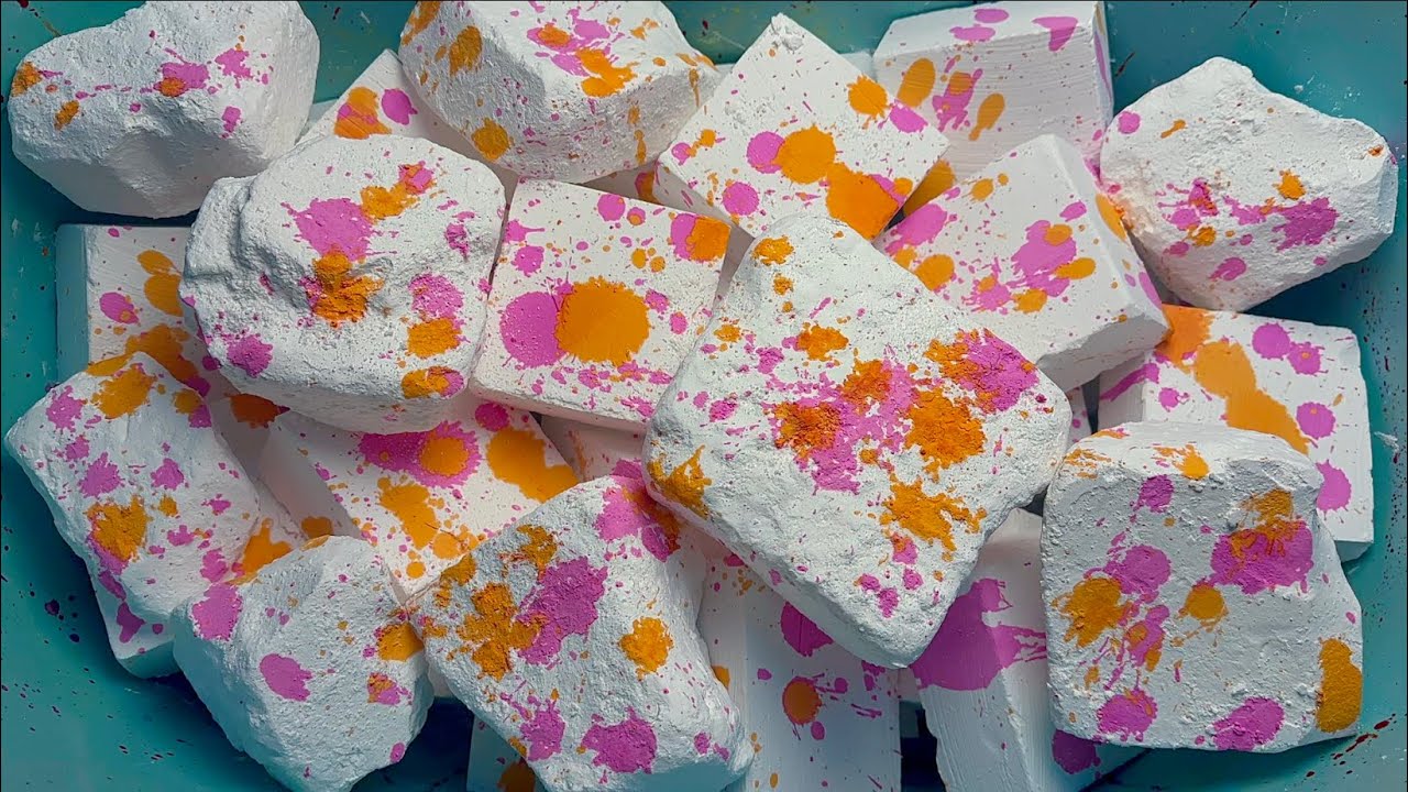 💖Jumbo Chalk & Fresh Chalk | Super Soft & Crumbly Texture | Stress & Fatigue Relief | ASMR