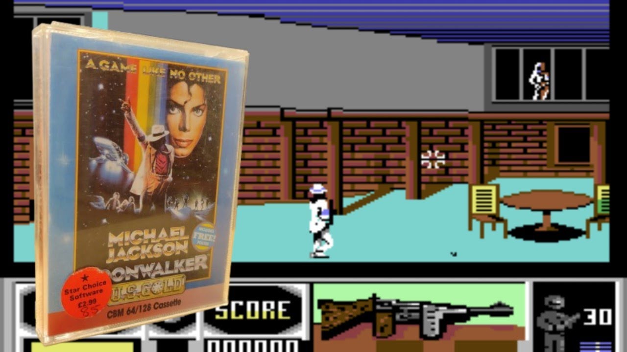 Ep. 03 Unboxing & δοκιμή Michael Jackson's Moonwalker: The Computer Game Commodore 64