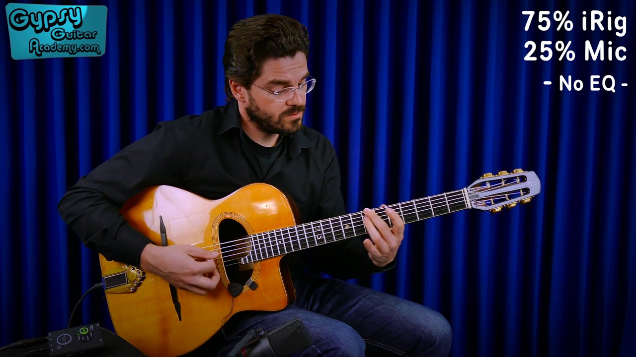 Joscho Stephan on iRig Acoustic Stage – ‘Out of Nowhere’