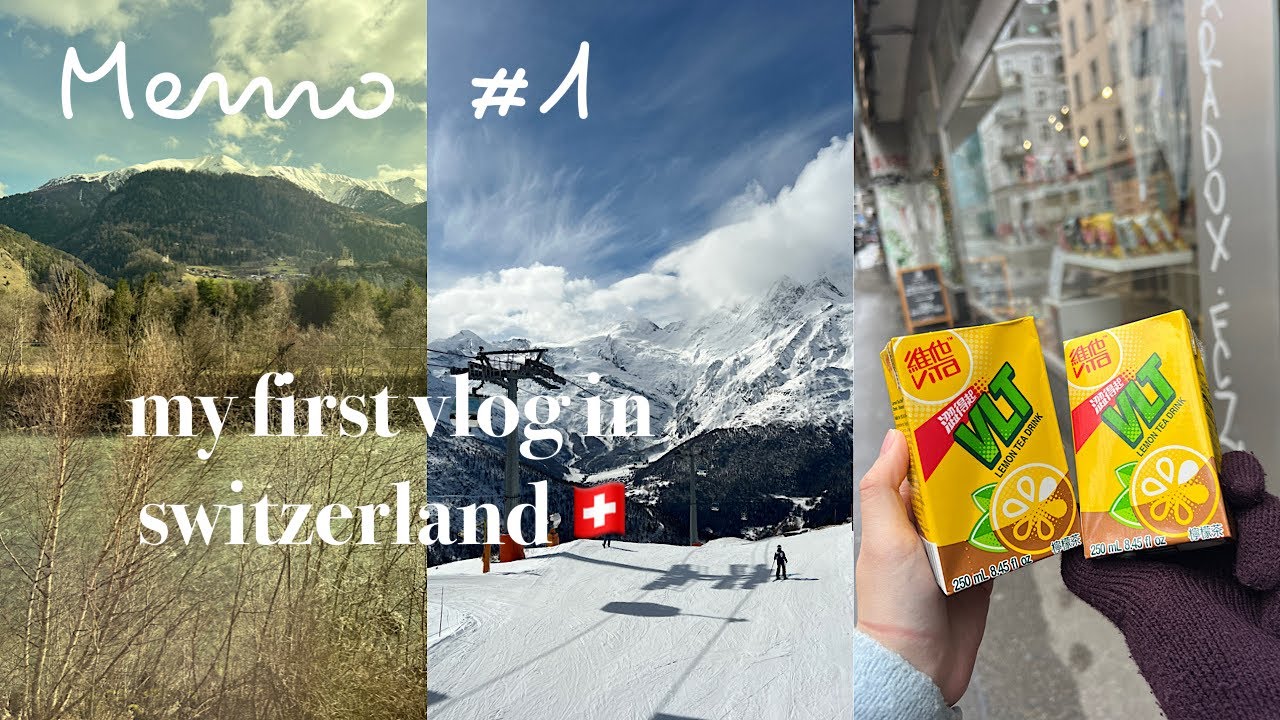 Memo #1: Uni vlog @ ETH Zurich  + Ski Weekend❄️//