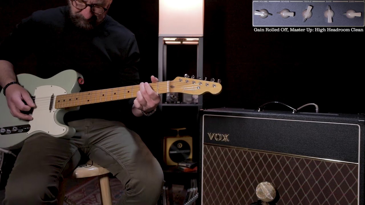 VOX AC30 OneTwelve Demo with Single Coils