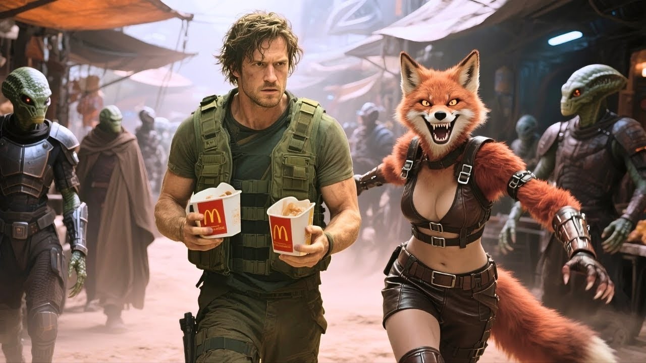 I Shared My Fries with Her—Now the Alien Girl Growls at Anyone Who Dares Speak to Me, Sci F