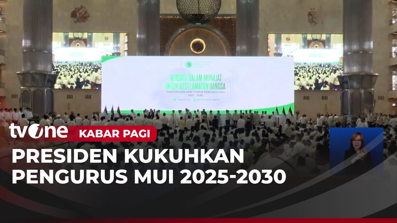 Presiden Prabowo Kobarkan Semangat Sinergitas Pemerintah dan Ulama Berantas Korupsi | Kabar Pagi