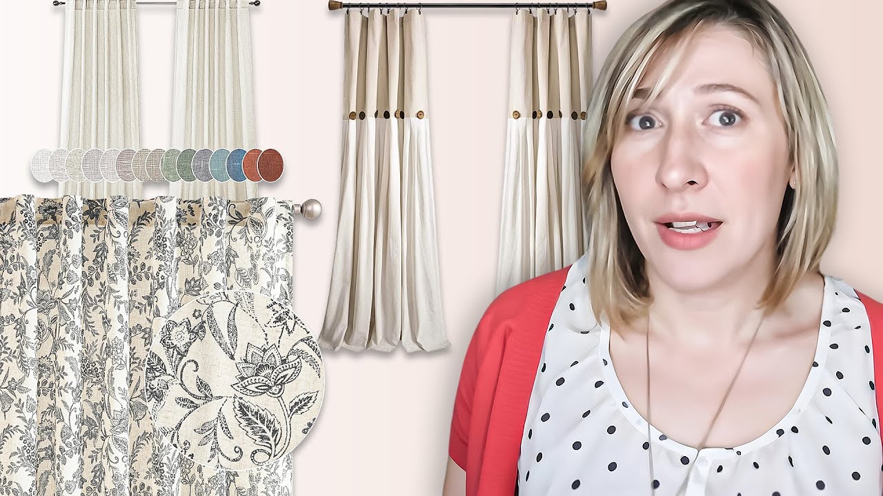 3 BEST Farmhouse Curtains for Living Room
