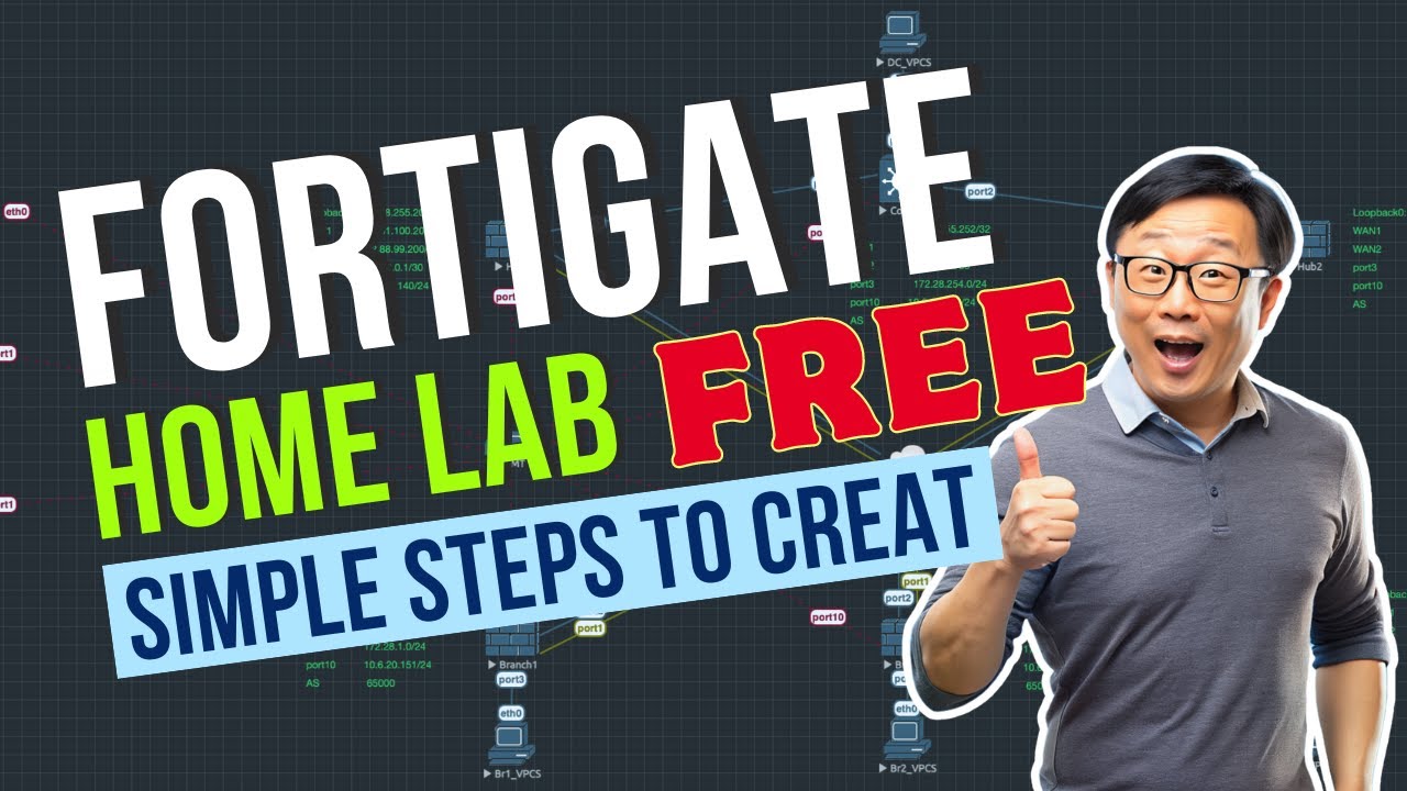 Создайте бесплатную лабораторию Fortigate дома &mdash; суперпростой пример VPN #netsec #51sec