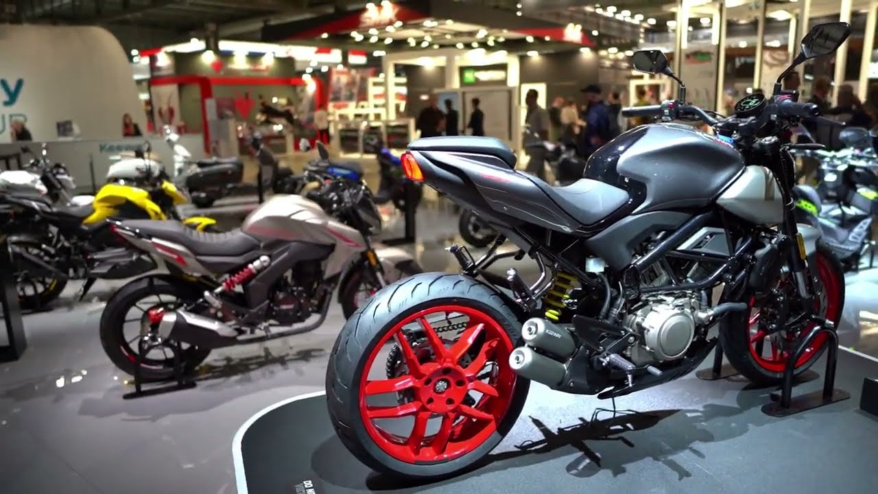 The 2024 Keeway motorcycles in EICMA Italy