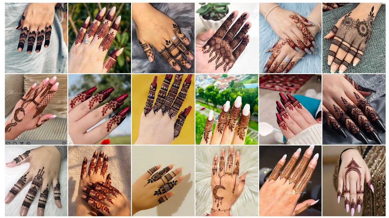 35+ Very Stylish Finger Mehndi Designs For Eid 2026 | Eid Mehndi Designs | Finger Mehndi Design
