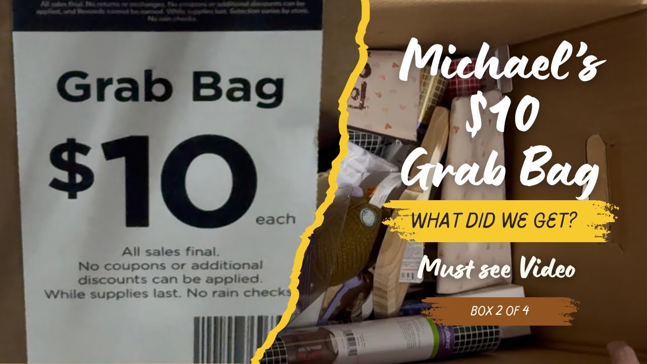 Michael’s $10 Grab Bag unboxing- #2 of 4