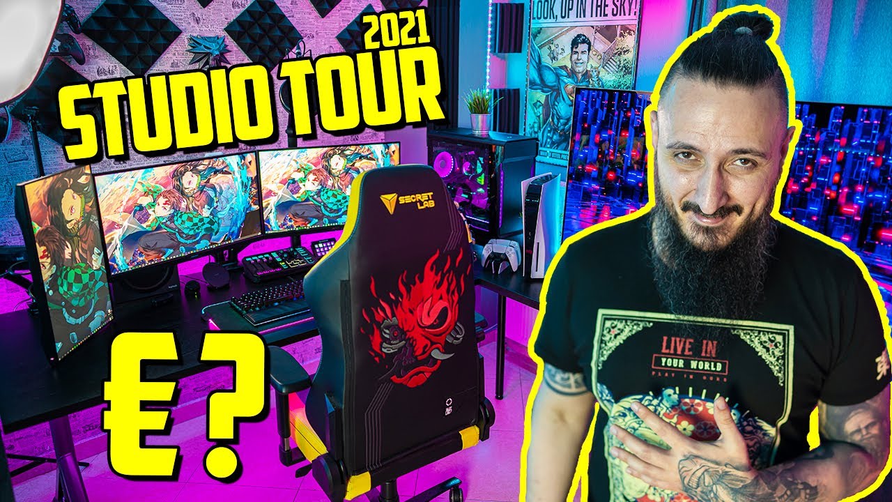 YouTube Streaming Studio Tour 2021 & &Tau;&iota;&mu;έ&sigmaf; &alpha;&pi;ό ό&lambda;&alpha; &tau;&alpha; &pi;&rho;ά&gamma;&mu;&alpha;&tau;&alpha;! |  Mysta Greek Gaming