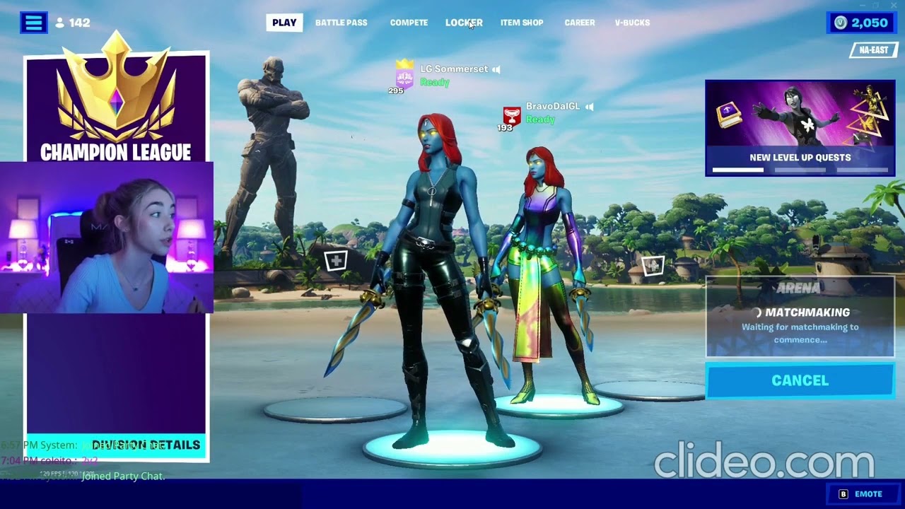 Cortes de Fortnite