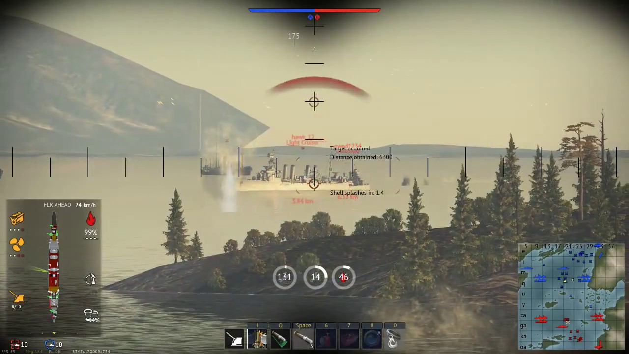 War Thunder - Cruisers- LONG Play