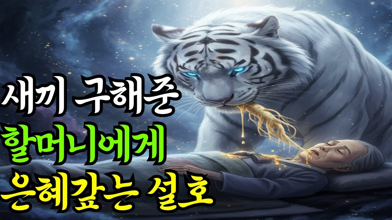 새끼를 구해준 할머니에게 은혜갚은 설호
