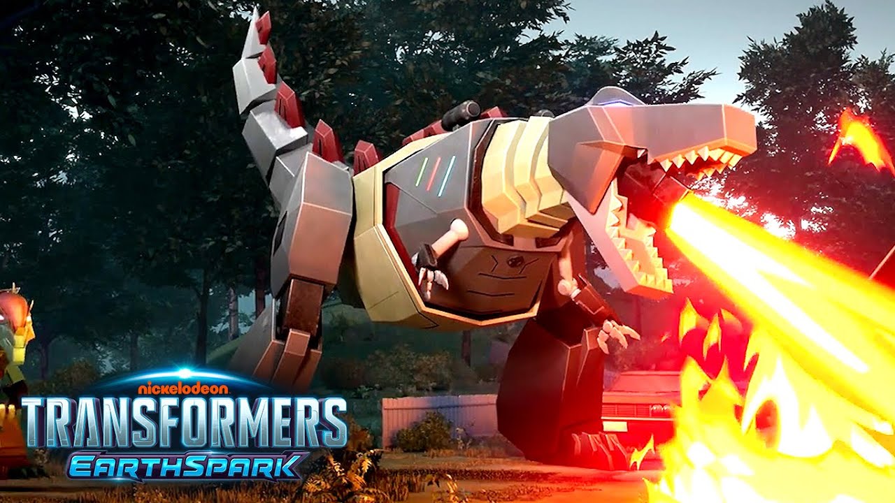 Grimlock Roars! | Transformers: EarthSpark | Animation | Transformers Official