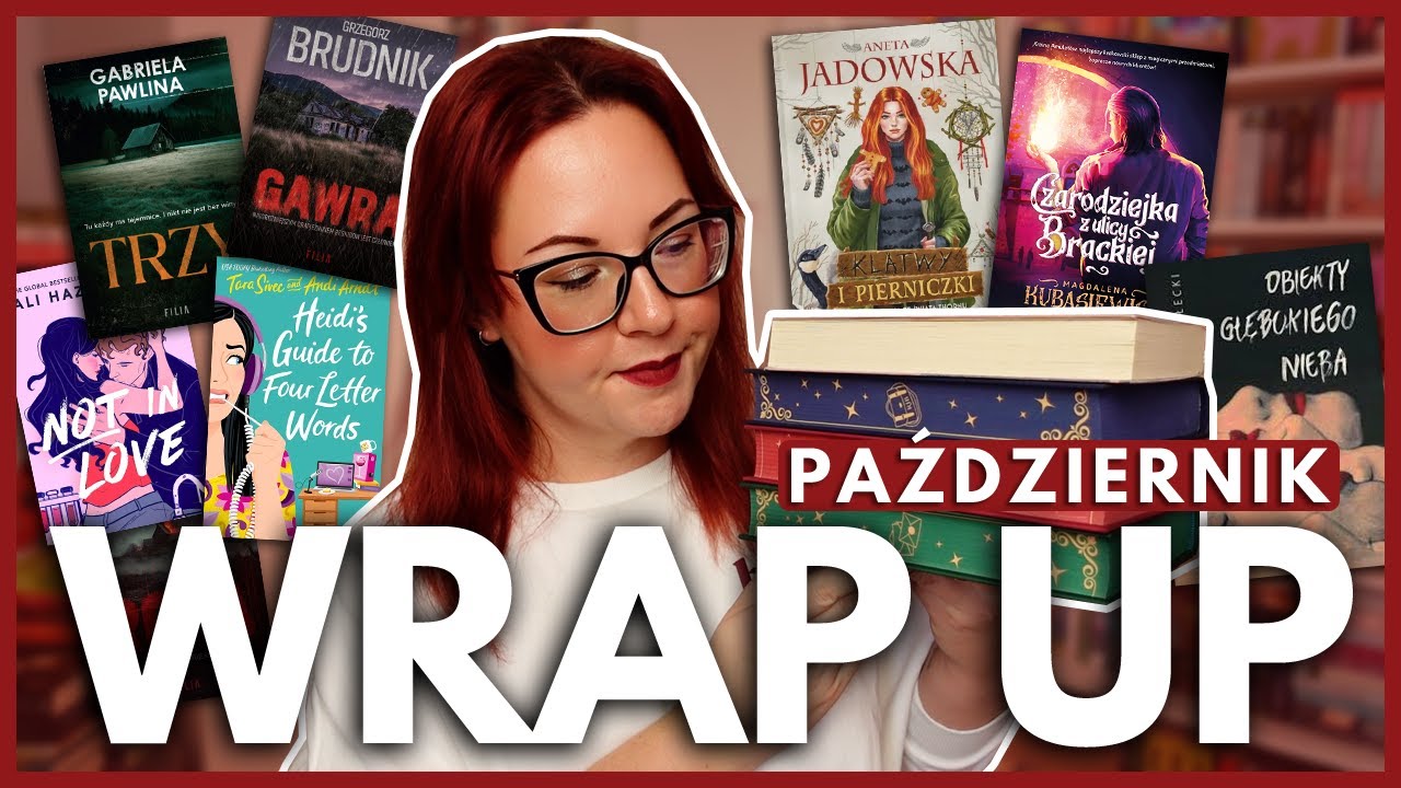 Kryminały, reready, tajemnice i nowy Małecki | CZYTELNICZE PODSUMOWANIE PAŹDZIERNIKA | WRAP UP