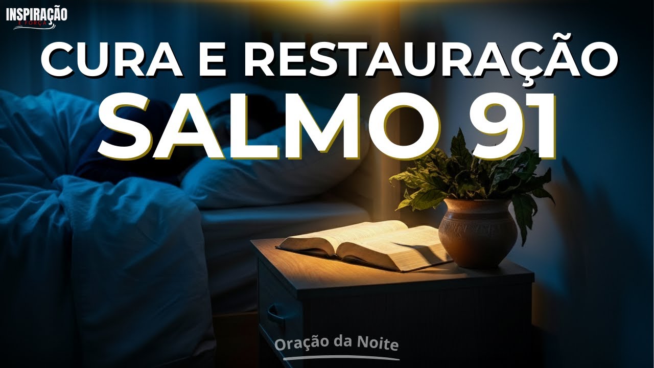 SALMO 91 - TERMINE O SEU DIA COM O DEUS QUE CURA E RESTAURA A SUA VIDA