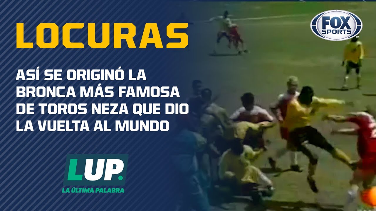 La historia de la MUNDIALMENTE FAMOSA pelea de Toros Neza contra Jamaica