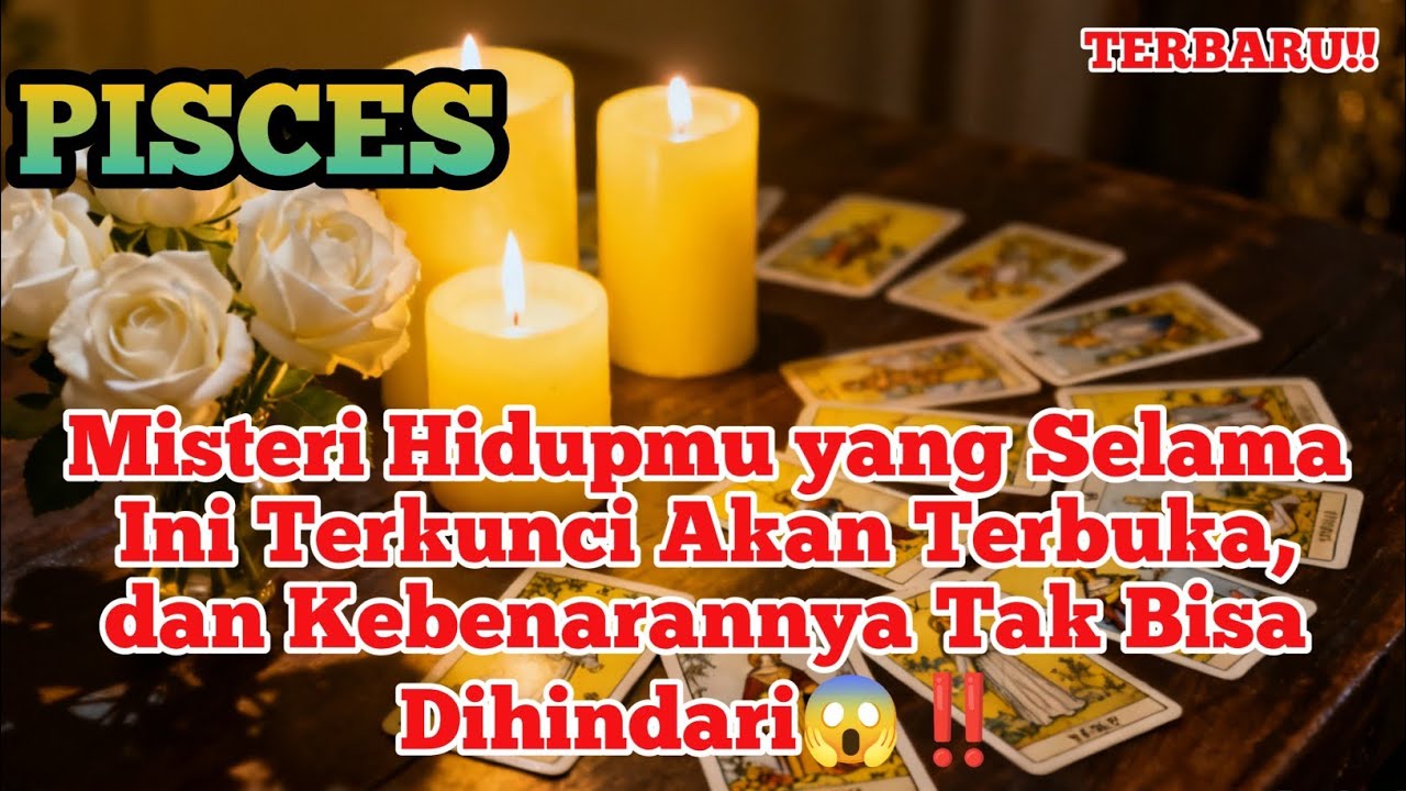 Pisces♓ Ada Misteri Hidupmu yang Akan Terpecahkan😱