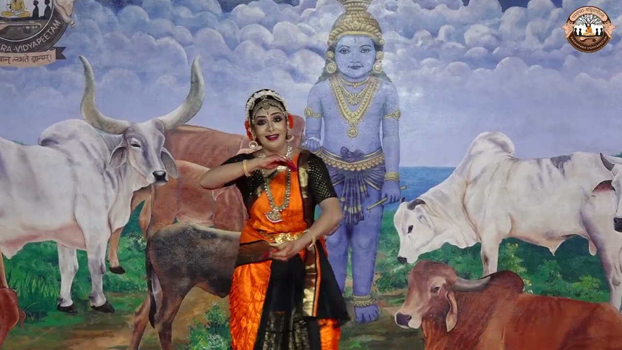 Vaishaka Natanam 25 | Bekal Gokulam Goushala | ANJANA ANAND | KUCHIPPUDI