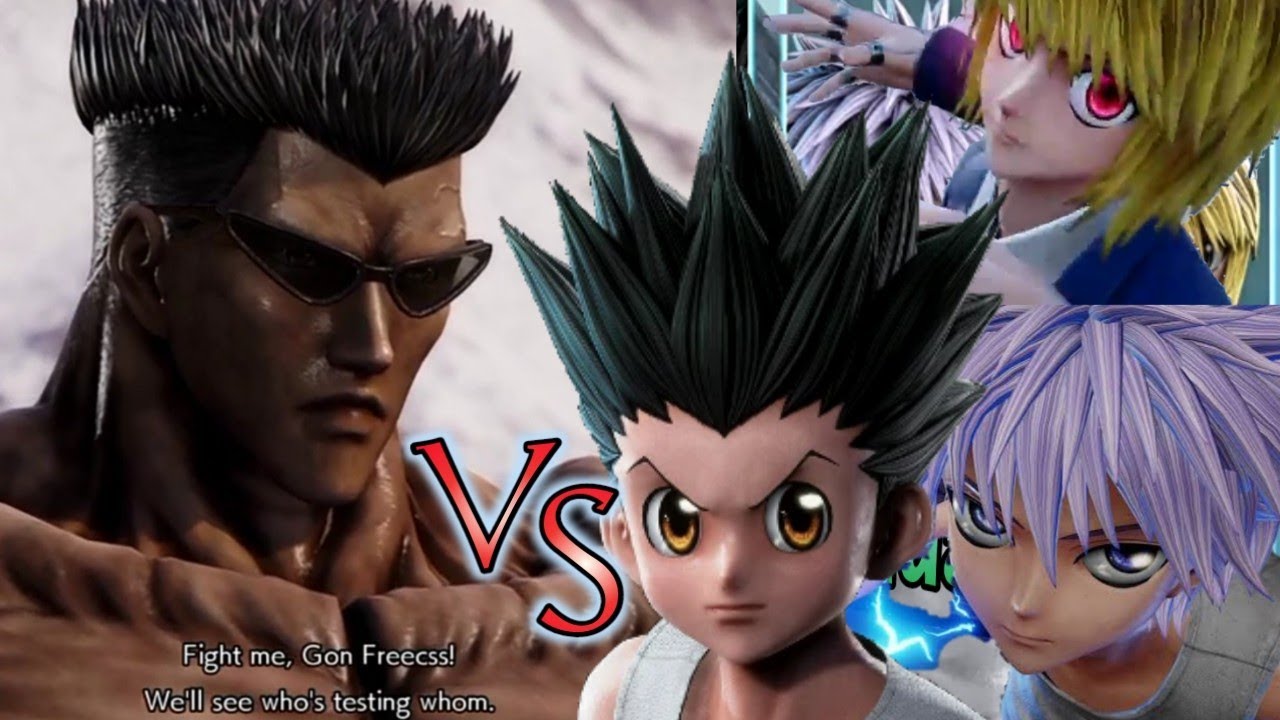 Toguro Vs Gon, Killua, Kurapika | Jump Force 1 Vs 3 | Yu yu Hakusho Vs Hunter x Hunter