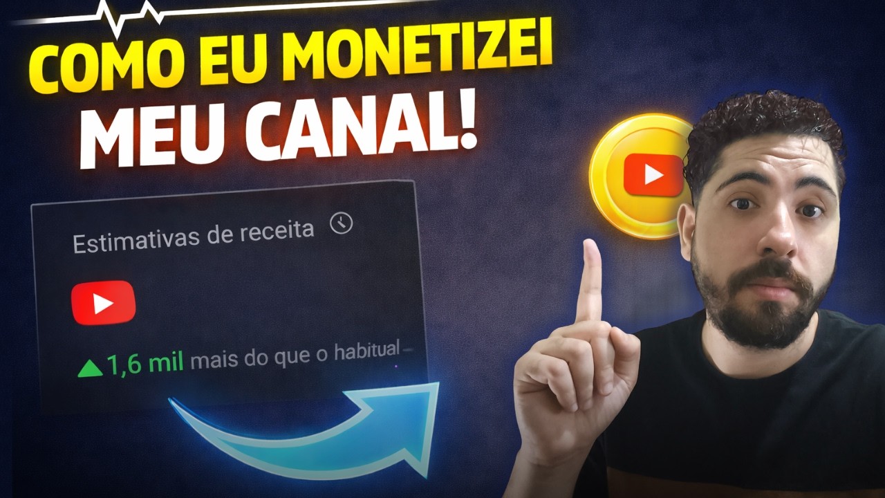 Tudo que me ajudou a monetizar meu canal no youtube em 3 meses