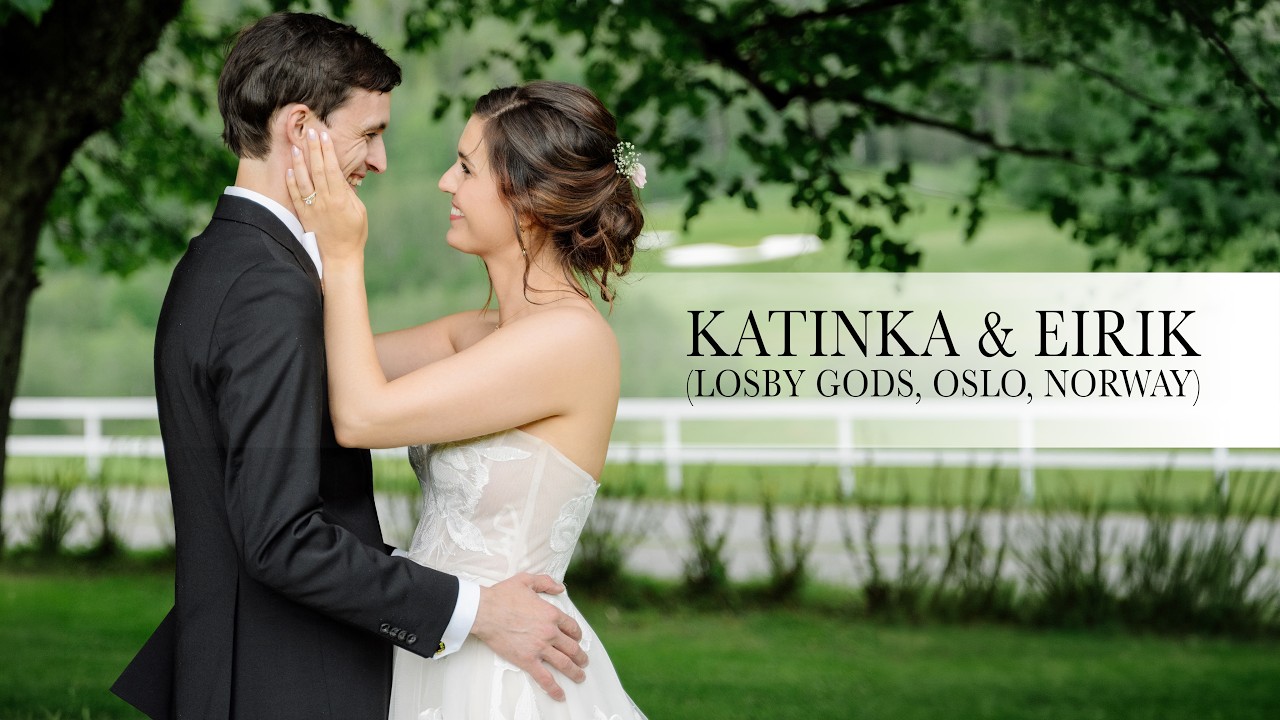 Katinka & Eirik wedding film Norway, Losby Gods 2025