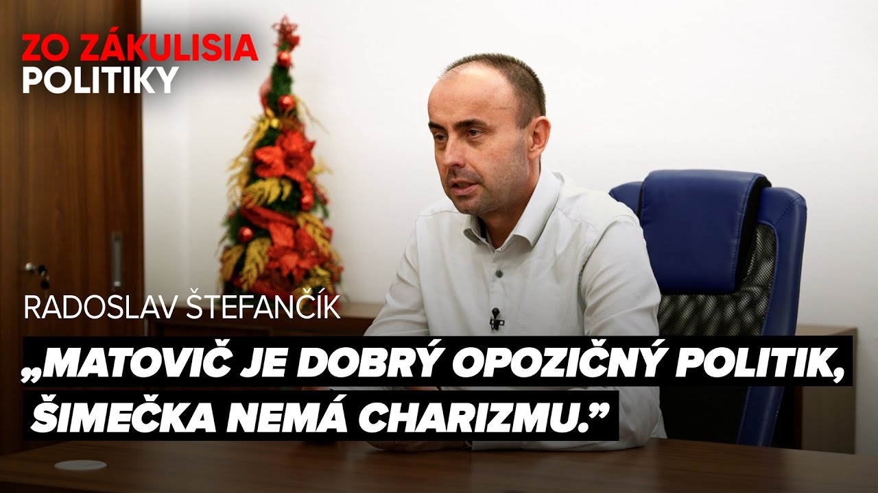 Štefančík: Zoroslav Kollár nemá charizmu, je ako destilovaná voda, bez chuti a zápachu