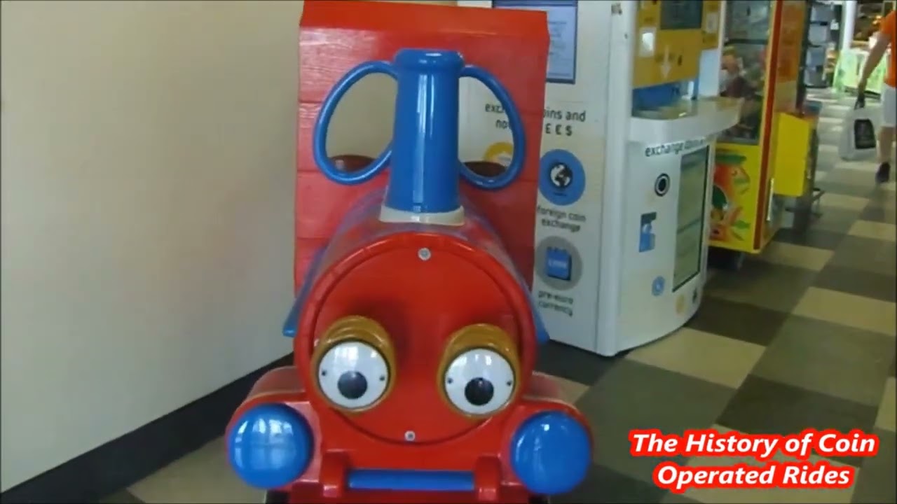 2000s Northern Leisure Coin Operated Steam Engine Kiddie Ride - Magic Roundabout Train
