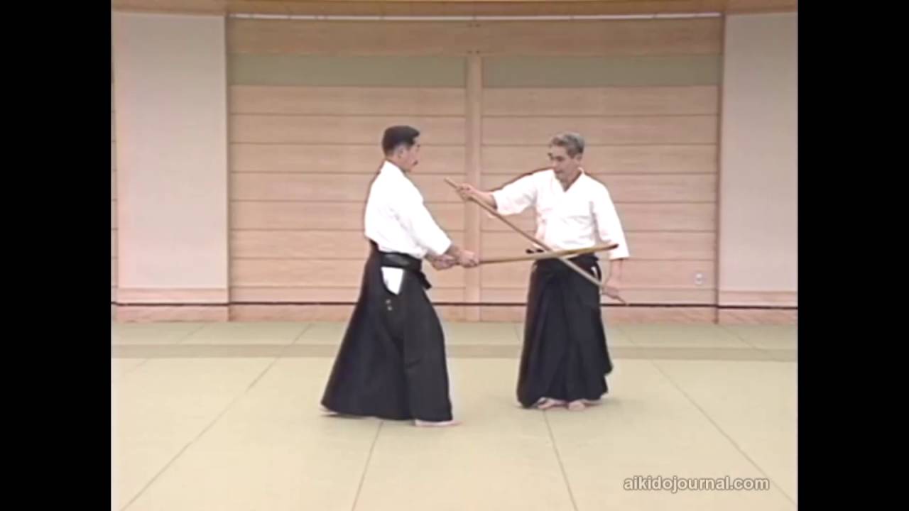 Shoji Nishio demonstrates Gyakuhanmi katatedori nikyo