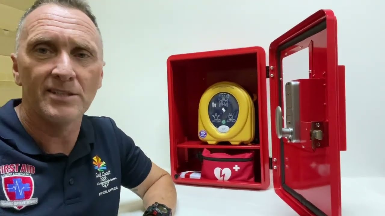 Outdoor Community AED | Defibrillator Cabinet