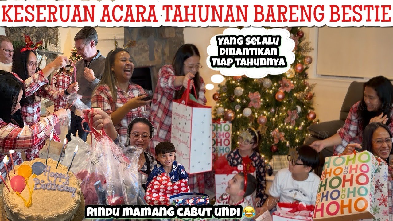 TUKAR KADO DAN CABUT UNDI ALA DI INDONESIA😂|SERU & HEBOH KALAU UDAH NGUMPUL