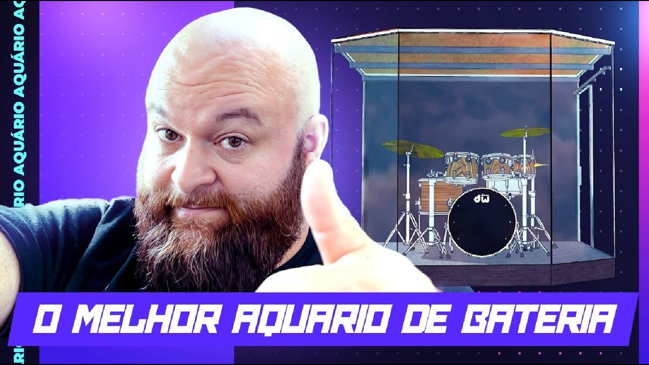 A melhor forma de montar seu aquário de bateria