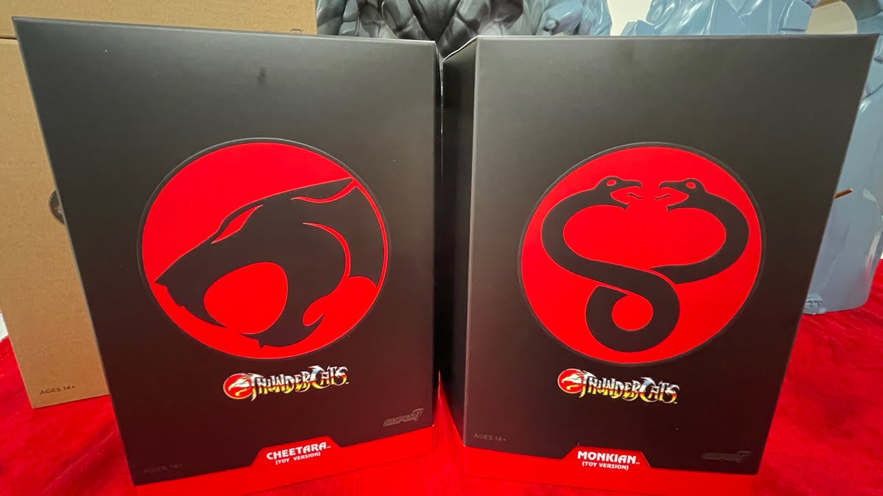 Super 7 Ultimates Wave 6 Thundercats toy version Cheetara and Monkian toy review