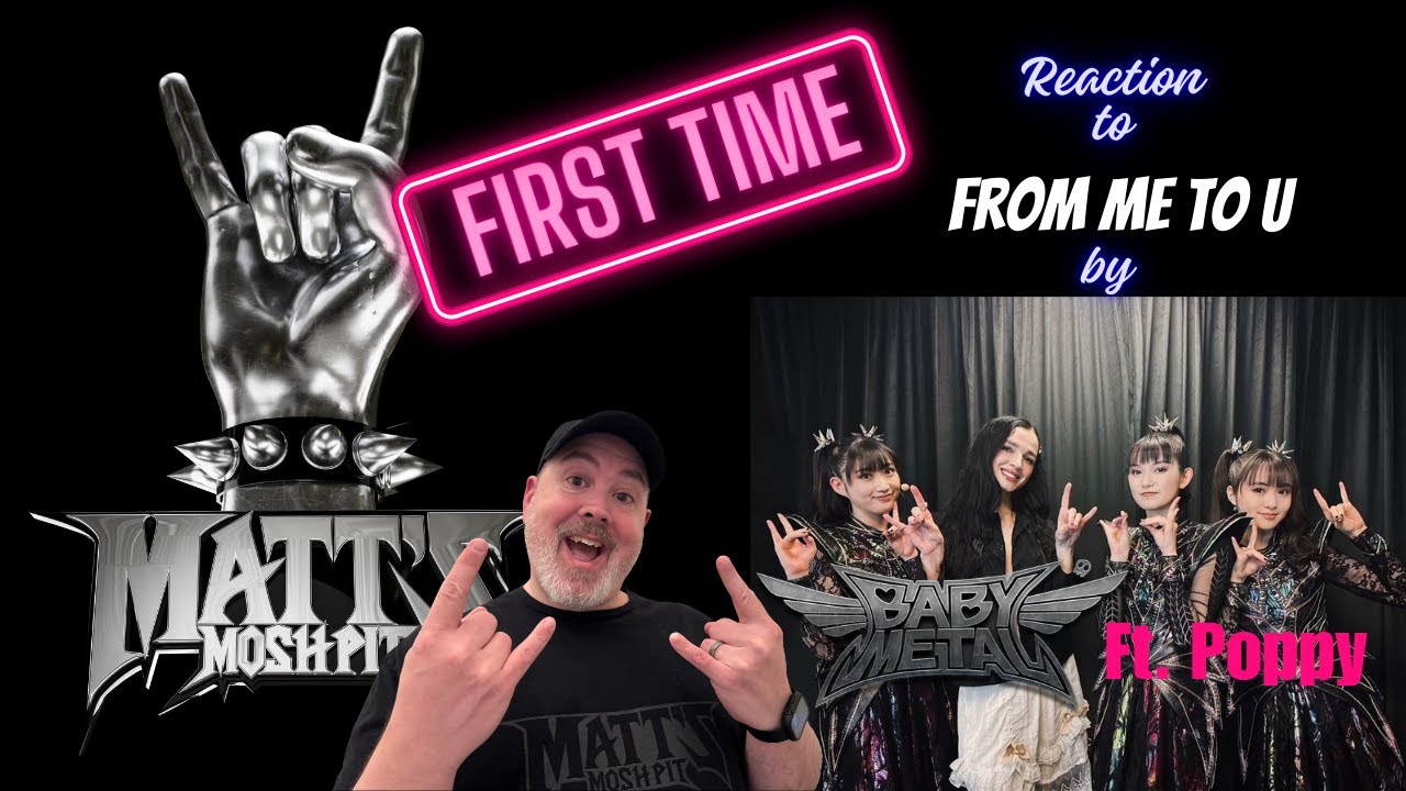 From Me to U (feat  Poppy) by BABYMETAL FIRST TIME Reaction!!!