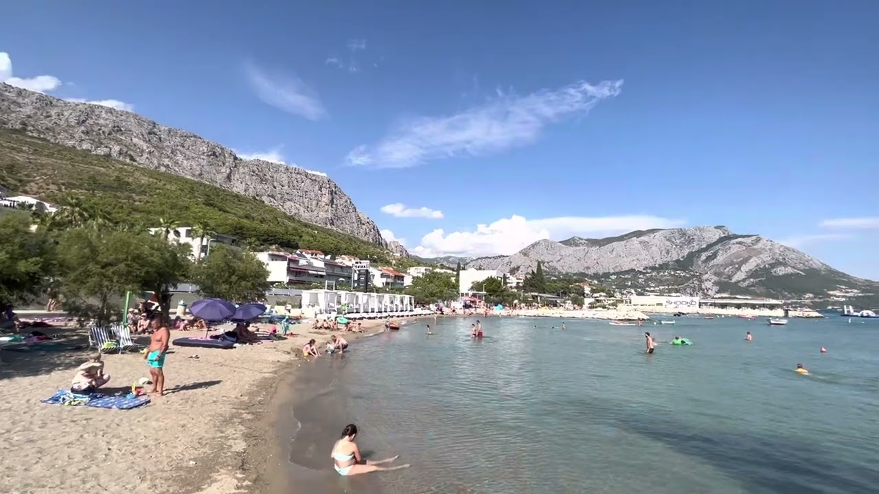 Plaza u Duce/Omis Croatia 30.07.2022