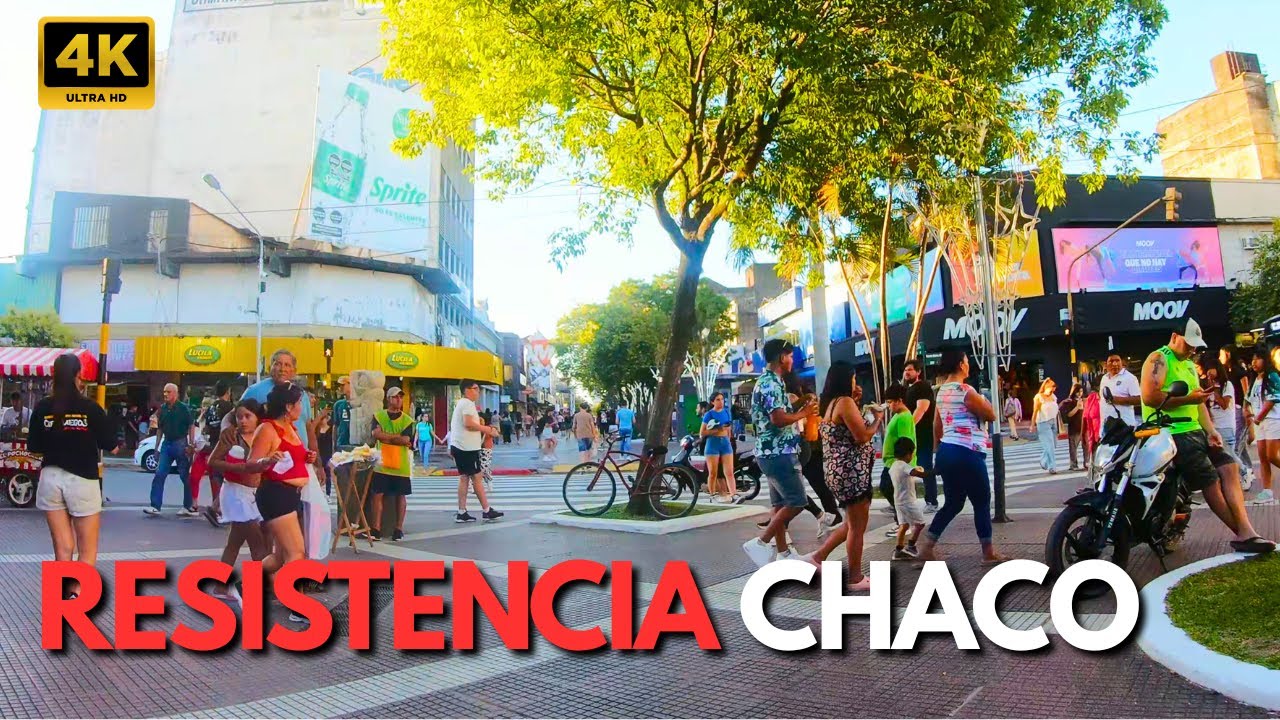 Paseo por el Centro Comercial y Peatonal de Resistencia 🏙️ Chaco | Hoy 13/12/2025