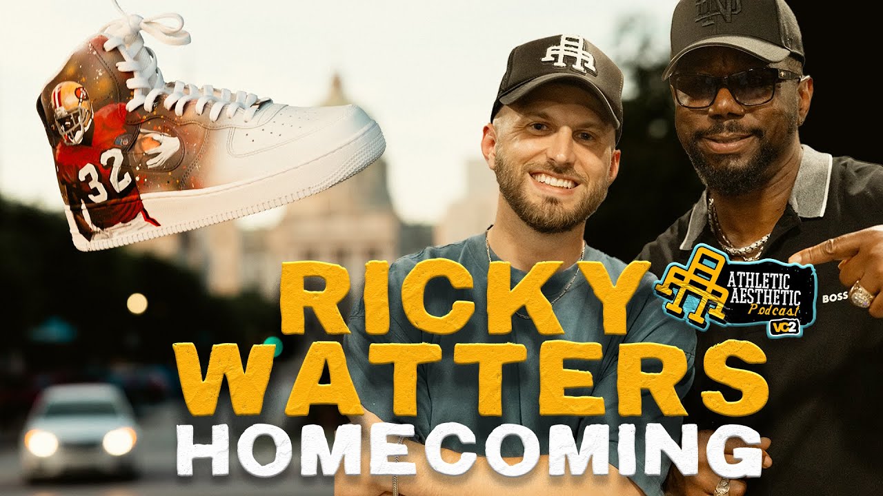 NFL Legend Ricky Watters Reacts to Custom Shoes, and Harrisburg Declares it Ricky Watters Day!